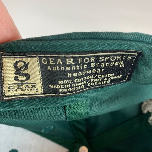 Wisconsin Green Bay Phoenix NCAA Green Gear For Sports Strapback Hat - Picture 5 of 5